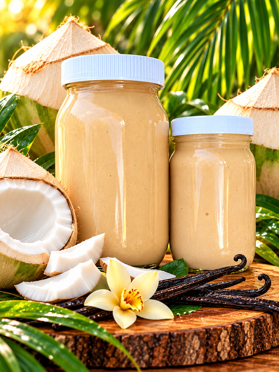 8oz 🥥 Creamy Coconut Vanilla Sea Moss Gel
